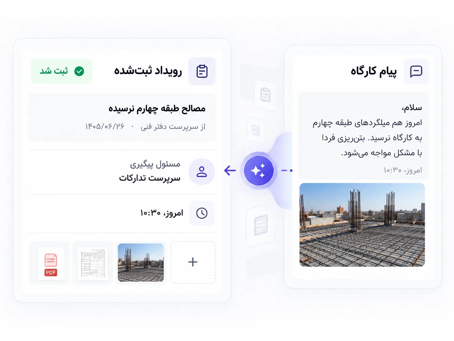 از پیام کارگاه تا سابقهٔ رسمی